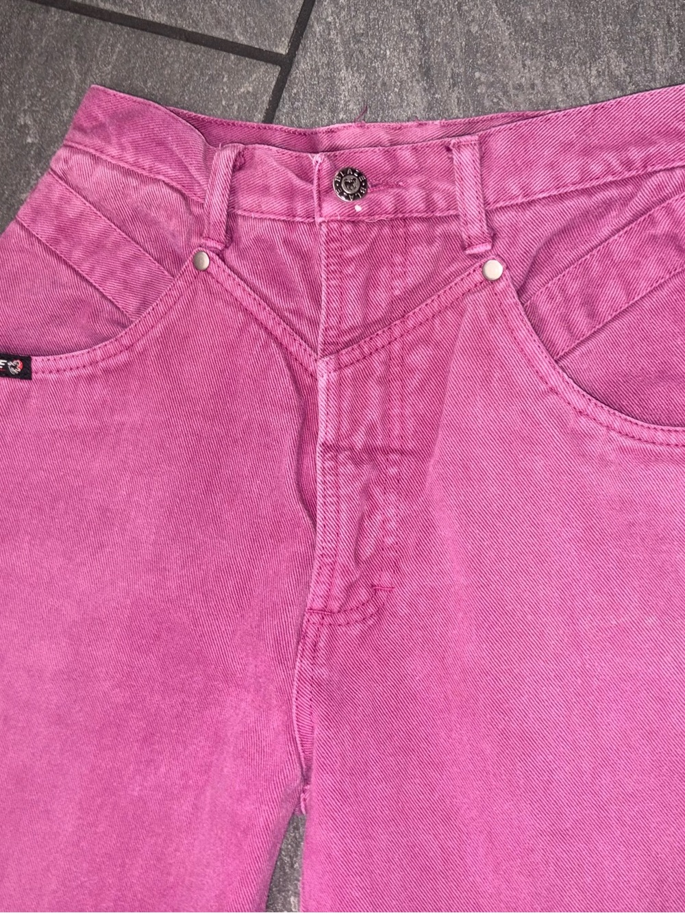 Vintage Blaze Riding Jeans 26 Plum Bareback Rodeo Western